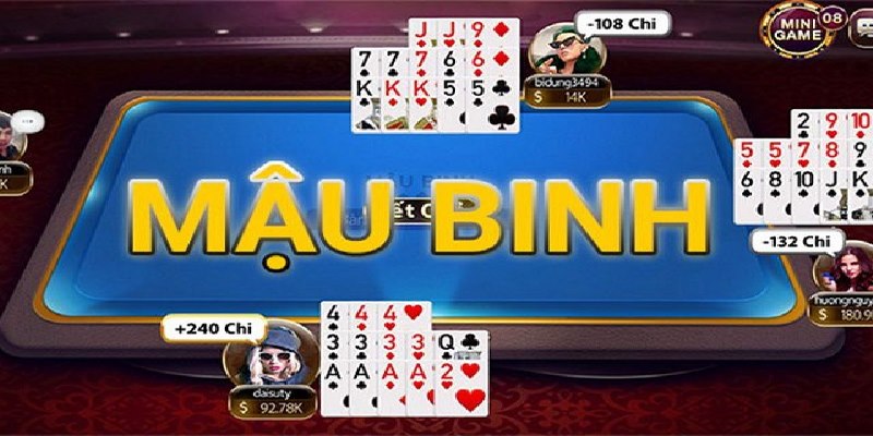 Khi vào bàn chơi mỗi bet thủ sẽ nhận 13 lá bài