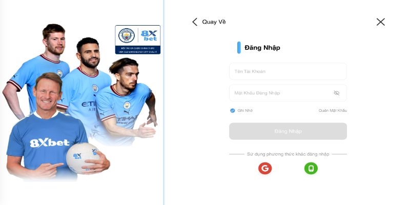 Đăng nhập 8Xbet cần vào đúng trang chủ chính thức