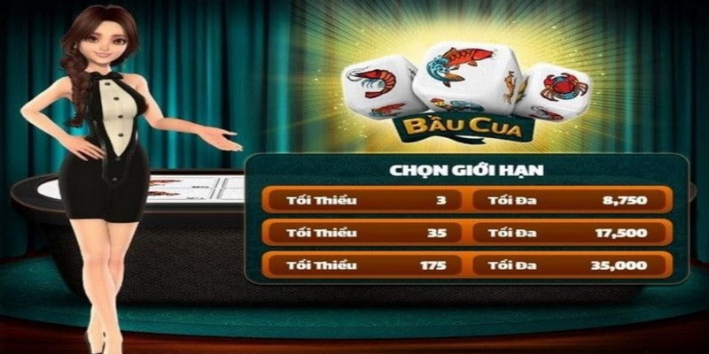 Khi tham gia bầu cua mọi người cần chú ý về giới hạn đặt cược