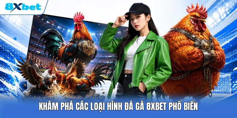 Khám phá các loại hình đá gà 8XBET phổ biến