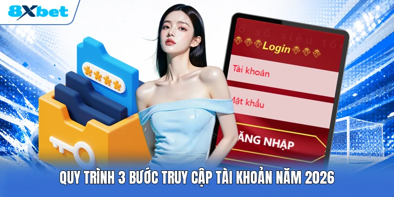 Quy trình 3 bước truy cập tài khoản năm 2026